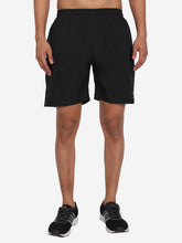 Men Solid Regular Fit Sports Shorts